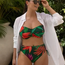 Fantasie BainCulotte de Bain taille haute - Mangrove rouge- PICHOLA