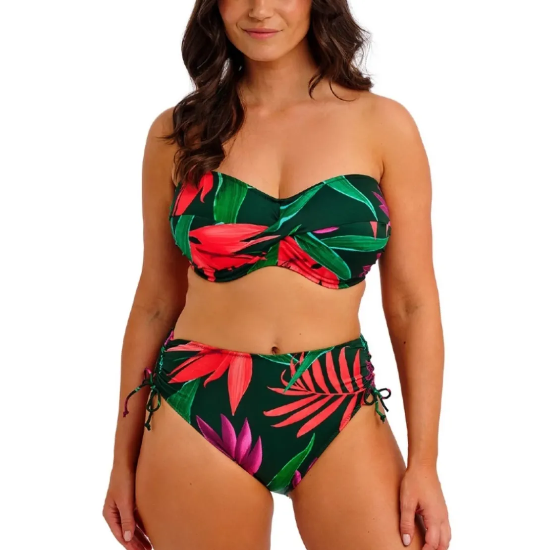Fantasie BainCulotte de Bain taille haute - Mangrove rouge- PICHOLA