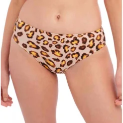 Fantasie BainCulotte de bain couvrante - Léopard Fantasie Bain en nylon- KABINI OASIS