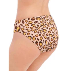 Fantasie BainCulotte de bain couvrante - Léopard Fantasie Bain en nylon- KABINI OASIS