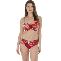 Fantasie BainCulotte de bain - ROUGE- VILAMOURA