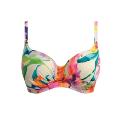 Fantasie BainHaut de bikini à armatures à bonnets plissés à motifs floraux multicolore- IGUAZU FALLS