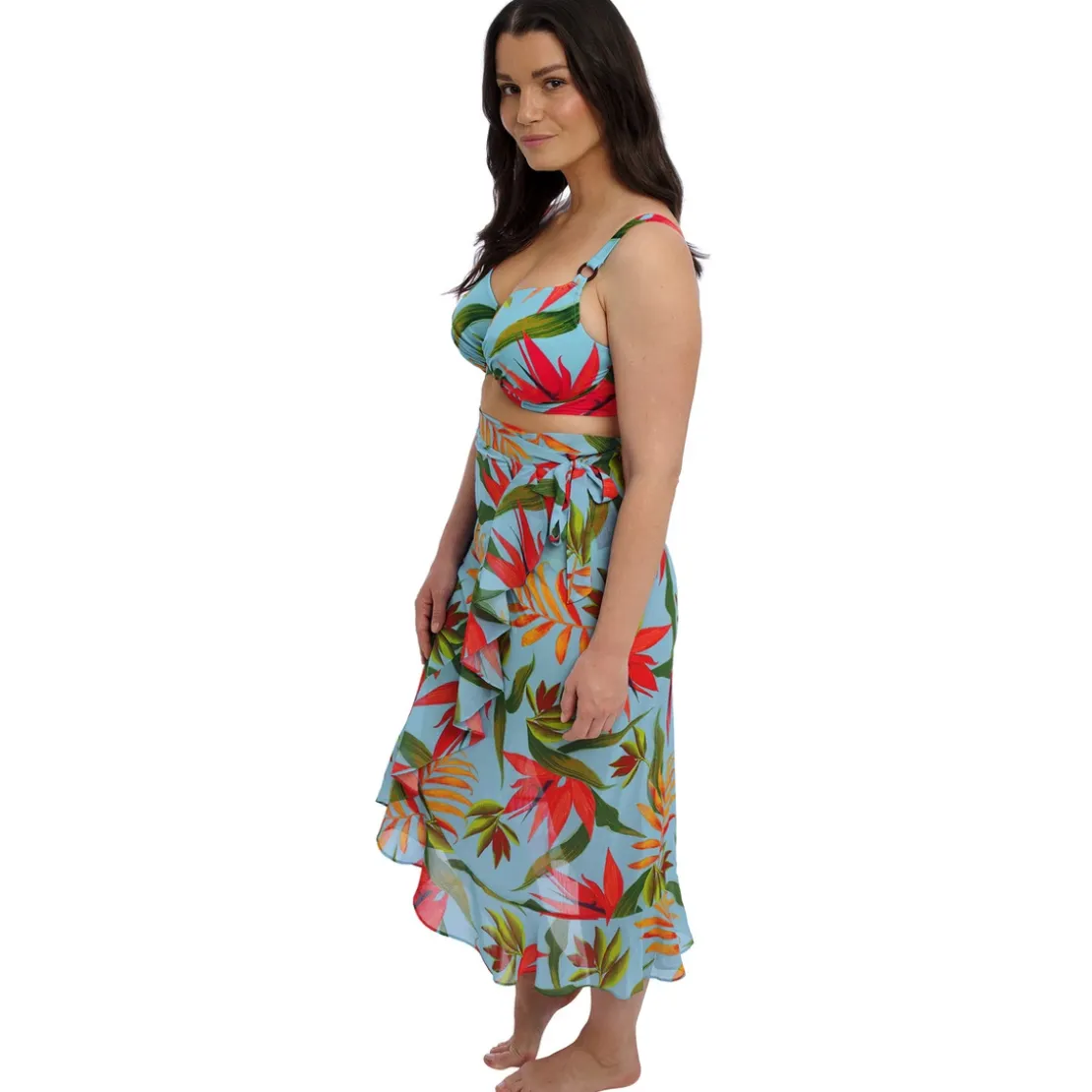 Fantasie BainHaut de Bikini bleu- PICHOLA