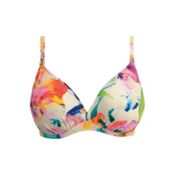 Fantasie BainHaut de bikini plongeant à motif floraux multicolore- IGUAZU FALLS