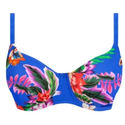 Fantasie BainHaut de maillot de Bain - Bleu - Motif Floral HALKIDIKI- HALKIDIKI