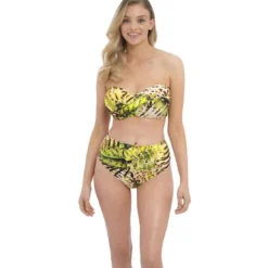 Fantasie BainHaut de maillot de bain Bandeau Armatures - Jaune Fantasie Bain en nylon- KABINI OASIS