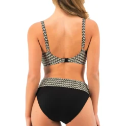 Fantasie BainHaut de maillot de bain - Noir avec Motif- Koh Lipe