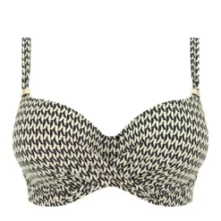 Fantasie BainHaut de maillot de bain - Noir avec Motif- Koh Lipe