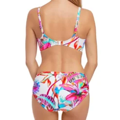 Fantasie BainHaut de maillot de bain à balconnets Fantasie PARADISE BAY multi-Fantasie Bain orange blanc- Paradise Bay