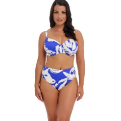 Fantasie BainHaut de maillot emboitant bleu- RABIDA ISLAND