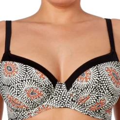 Fantasie BainHaut de maillot de bain emboitant à armatures - Gris- Tangier