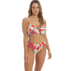 Fantasie BainHaut de Maillot de Bain Rouge Fantasie Bain- BAMBOO GROVE