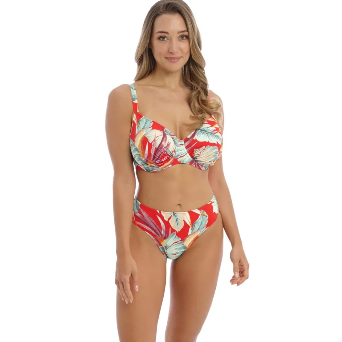 Fantasie BainHaut de Maillot de Bain Rouge Fantasie Bain- BAMBOO GROVE
