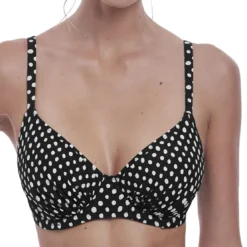 Fantasie BainHaut de maillot de bain emboitant armatures noir- Santa Monica