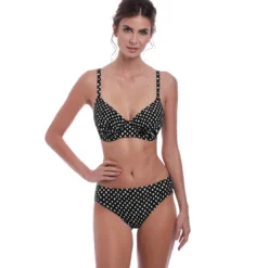Fantasie BainHaut de maillot de bain emboitant armatures noir- Santa Monica
