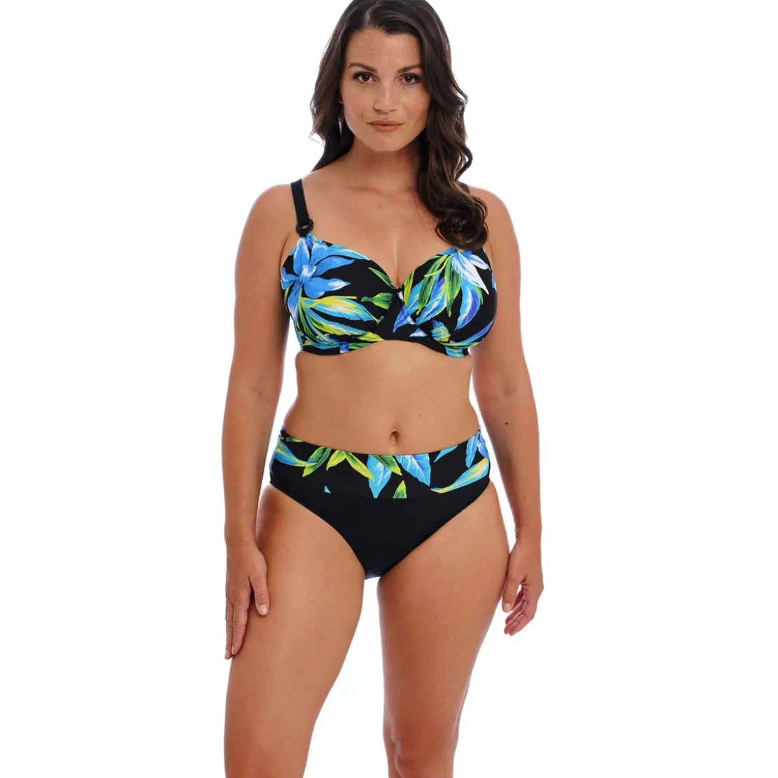 Fantasie BainHaut de maillot emboitant noir- TALM BEACH