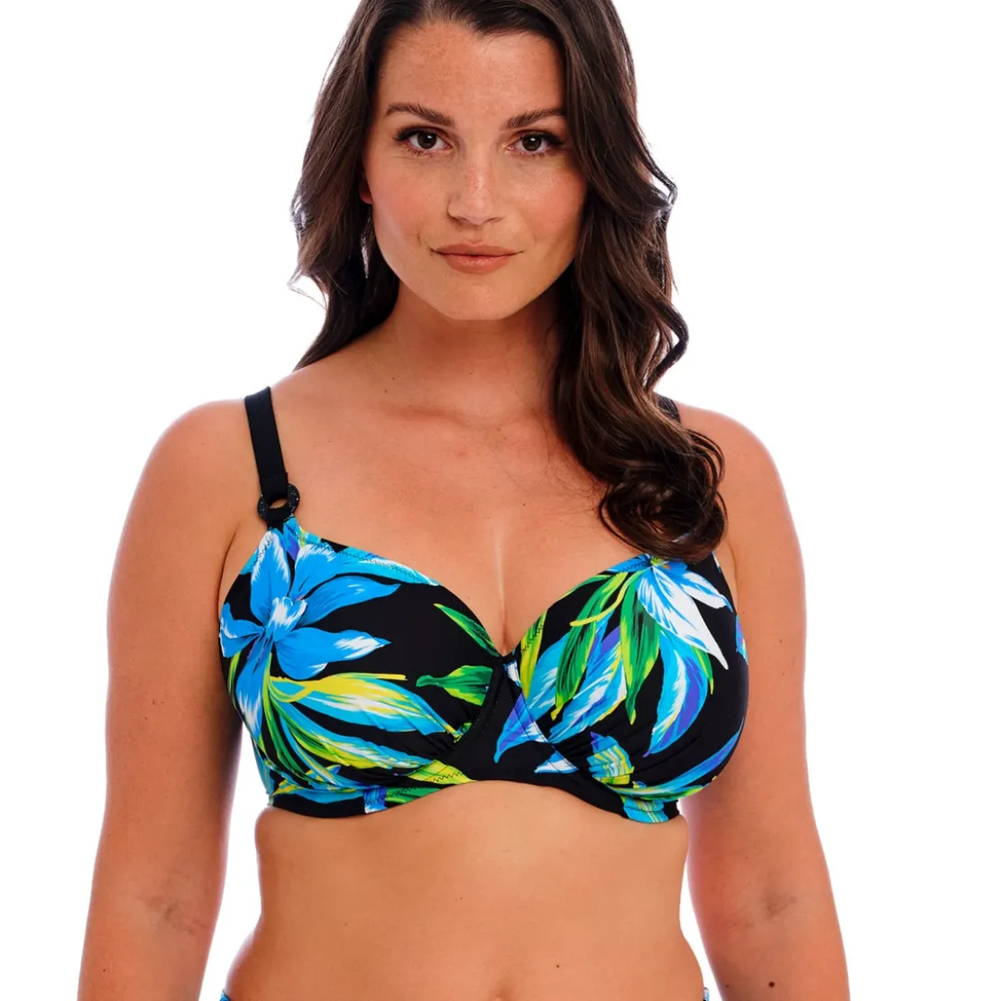 Fantasie BainHaut de maillot emboitant noir- TALM BEACH
