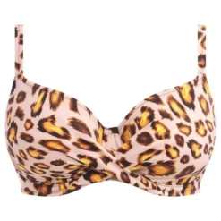 Fantasie BainHaut de maillot de bain Emboîtant Armatures - Léopard Fantasie Bain en nylon- KABINI OASIS