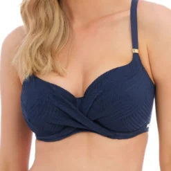 Fantasie BainHaut de maillot de bain Emboîtant Armatures - Bleu OTTAWA en nylon- OTTAWA