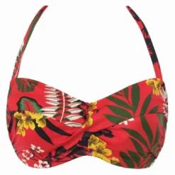Fantasie BainHaut de maillot de bain bandeau armatures - ROUGE- VILAMOURA