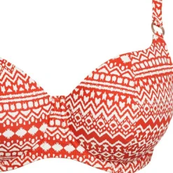 Fantasie BainHaut de maillot de bain à balconnets paddé - Orange- Sidari