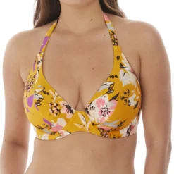 Fantasie BainHaut de maillot de bain tour de cou armatures jaune- Florida Keys