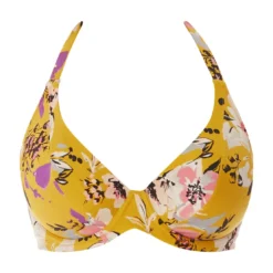 Fantasie BainHaut de maillot de bain tour de cou armatures jaune- Florida Keys
