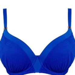 Fantasie BainHaut de maillot de bain moulé plissé à armatures Fantasie OTTAWA pacific-Fantasie Bain bleu- Ottawa