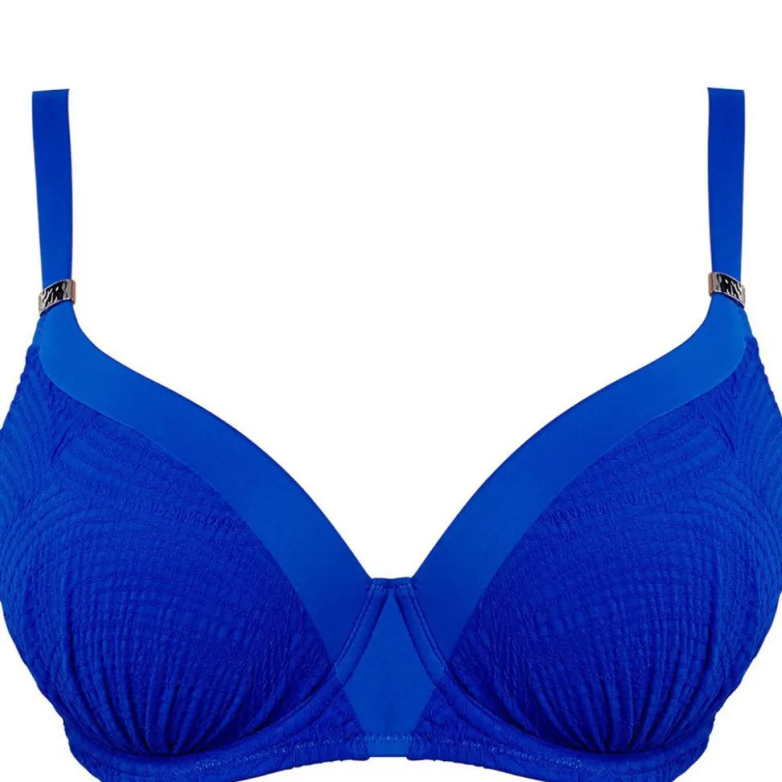 Fantasie BainHaut de maillot de bain moulé plissé à armatures Fantasie OTTAWA pacific-Fantasie Bain bleu- Ottawa