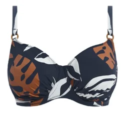 Fantasie BainHaut de Maillot de Bain à Bonnet Froncé Bleu Fantasie Bain- LAKE ORTA