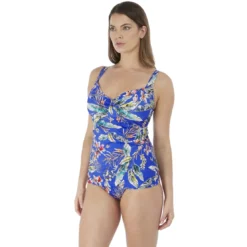 Fantasie BainHaut de tankini de bain armatures - Bleu- BURANO