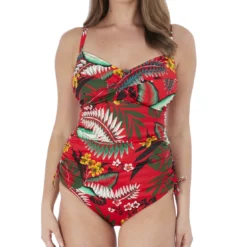 Fantasie BainHaut de tankini de bain armatures - ROUGE- VILAMOURA