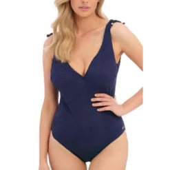 Fantasie BainMaillot de bain une pièce Plongeant Armatures - Bleu Fantasie Bain en nylon- OTTAWA