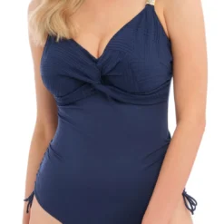 Fantasie BainMaillot de bain une pièce ajustable Armatures - Bleu Fantasie Bain en nylon- OTTAWA