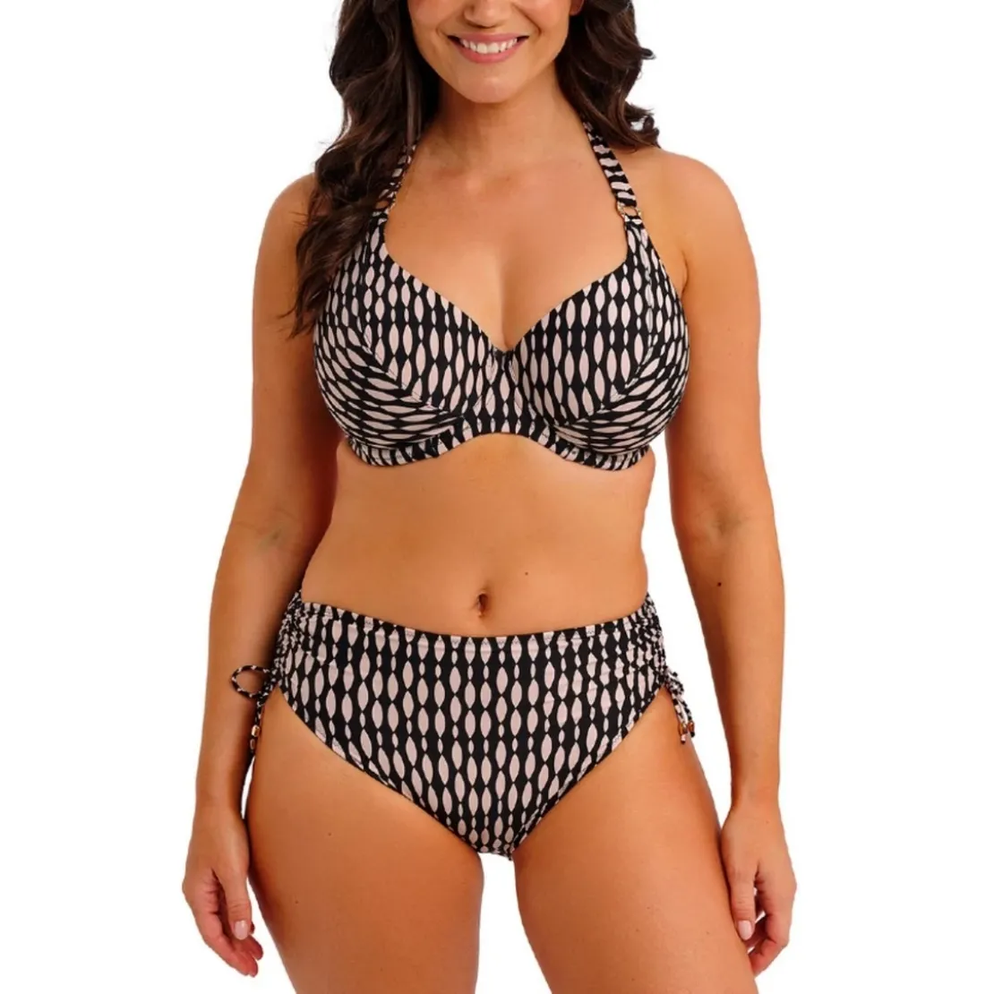 Fantasie BainSlip bain noir- SHELL BAY