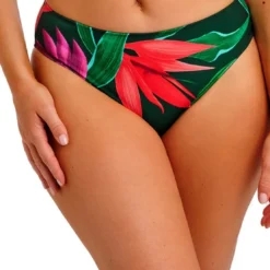 Fantasie BainSlip Bikini taille mi-haute - Mangrove rouge- PICHOLA