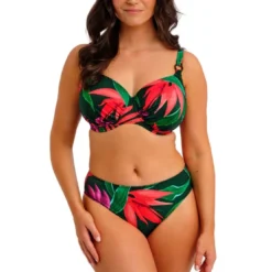 Fantasie BainSlip Bikini taille mi-haute - Mangrove rouge- PICHOLA