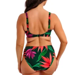 Fantasie BainSlip Bikini taille mi-haute - Mangrove rouge- PICHOLA
