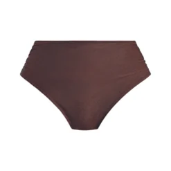 Fantasie BainSlip Bikini taille haute marron- SABANA