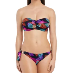 Fantasie BainSlip de bain classique lien écharpe Imprimé- Multicolore- Talamanga