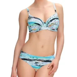 Fantasie BainSlip de bain mi-couvrant - Bleu KIRUNA- Kiruna