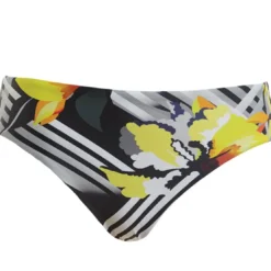 Fantasie BainSlip de bain mi-couvrant imprimé - Noir BEZIERS- Béziers