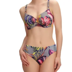 Fantasie BainSlip de bain mi couvrant multicolore Fantasie