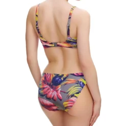 Fantasie BainSlip de bain mi couvrant multicolore Fantasie