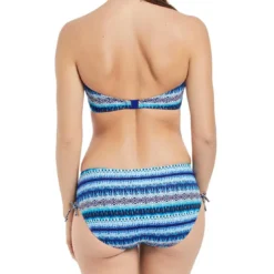 Fantasie BainSlip de bain mi-couvrant jambes réglables Imprimé - Bleu- La Manga