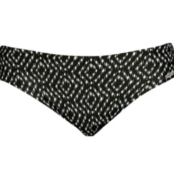 Fantasie BainSlip de bain mi couvrant plissé Imprimé- Noir- Byron Bay