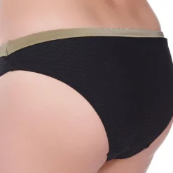 Fantasie BainSlip de bain - Noir et Doré- Monaco