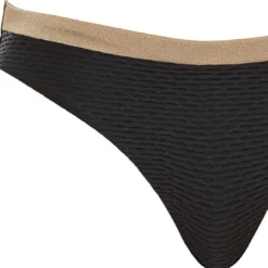 Fantasie BainSlip de bain - Noir et Doré- Monaco