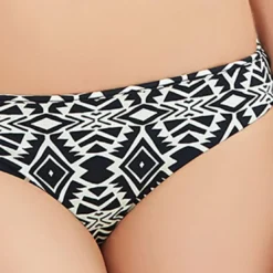 Fantasie BainSlip de bain réversible black cream Fantasienoir