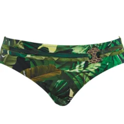 Fantasie BainSlip de bain taille mi-haute imprimé Vert- Kuranda